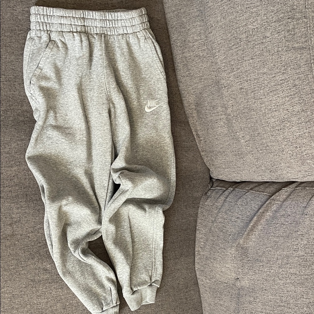 Nike Kids Light Gray Joggers